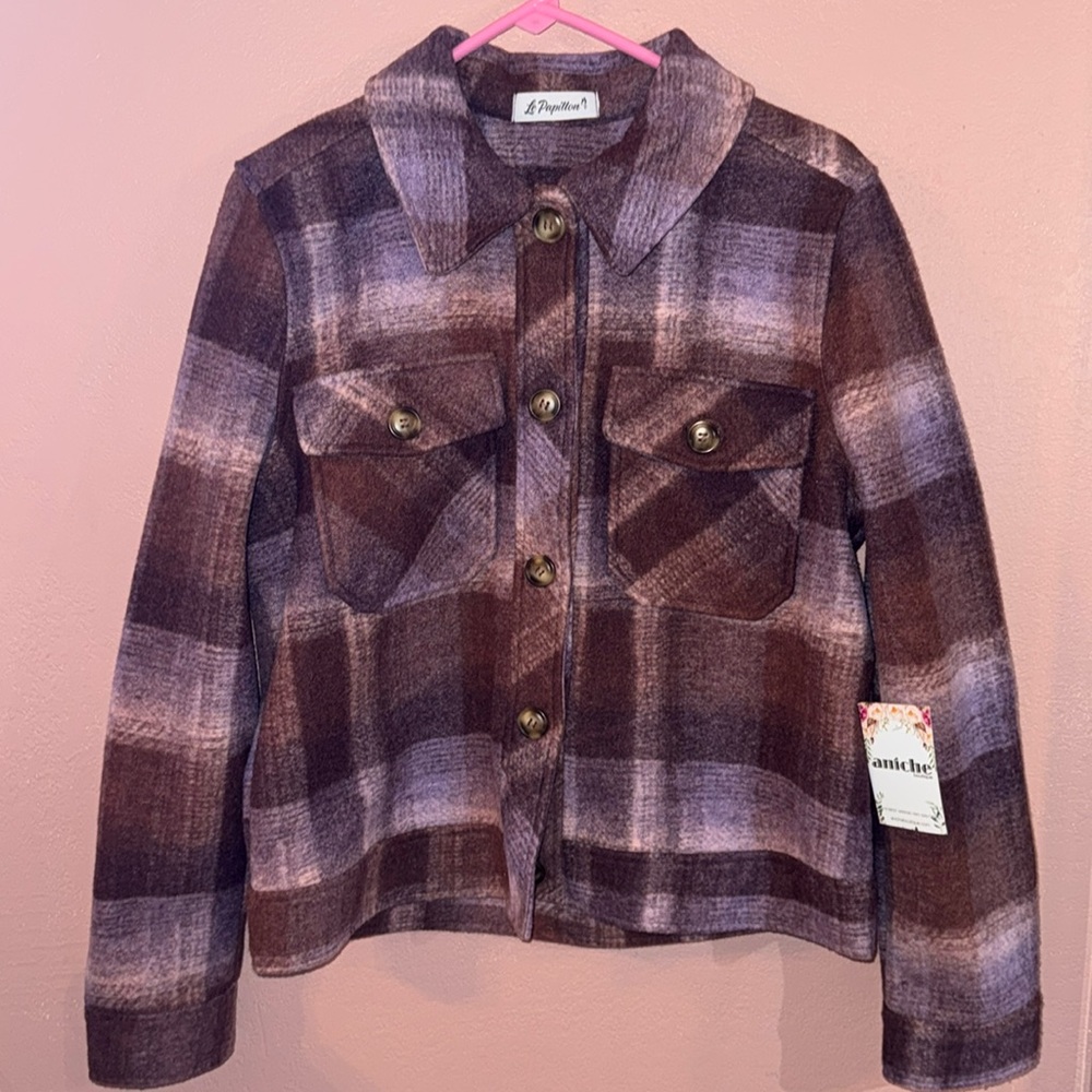 Fleece Pea Coat